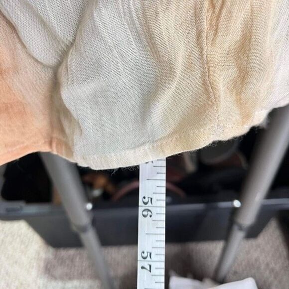 NWT Poof New York Womens Striped Colorblocked V Neck Maxi Dress Multicolor Large - Picture 10 of 10